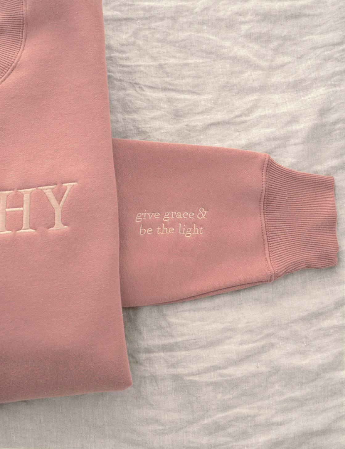 Empathy (Grace & Light) Embroidered Sweatshirt