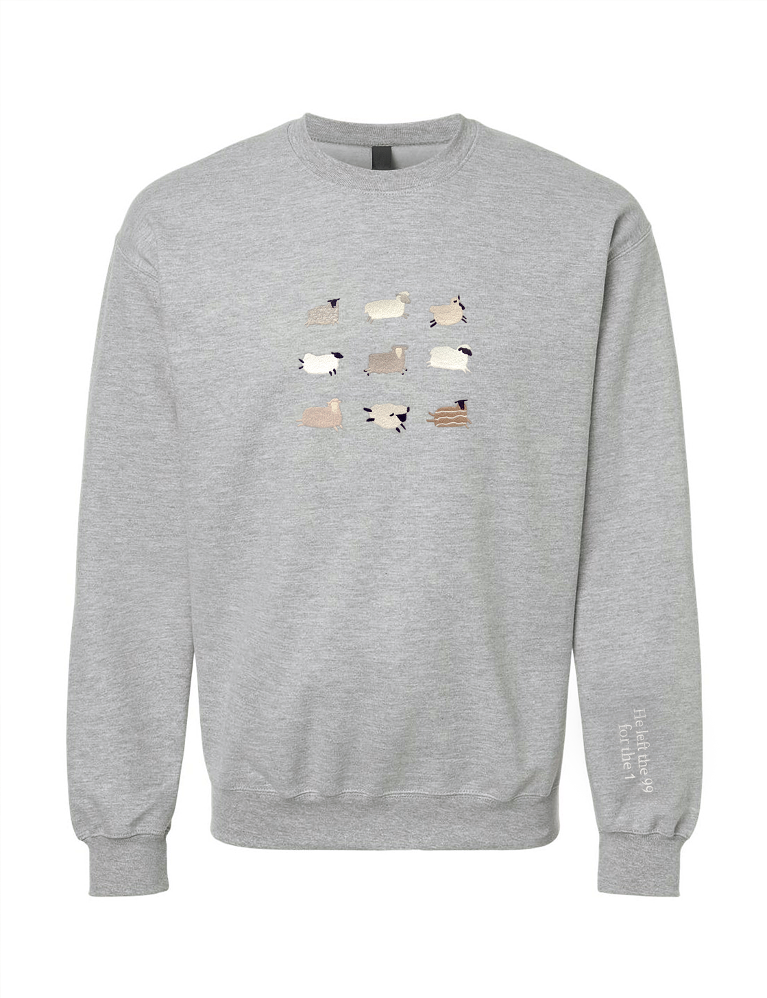 Lost Sheep Embroidered Sweatshirt
