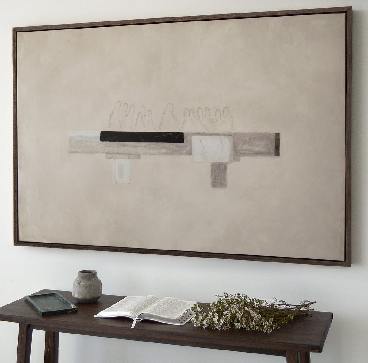 The Last Supper, Earth Tones, taupe and greige, view 38