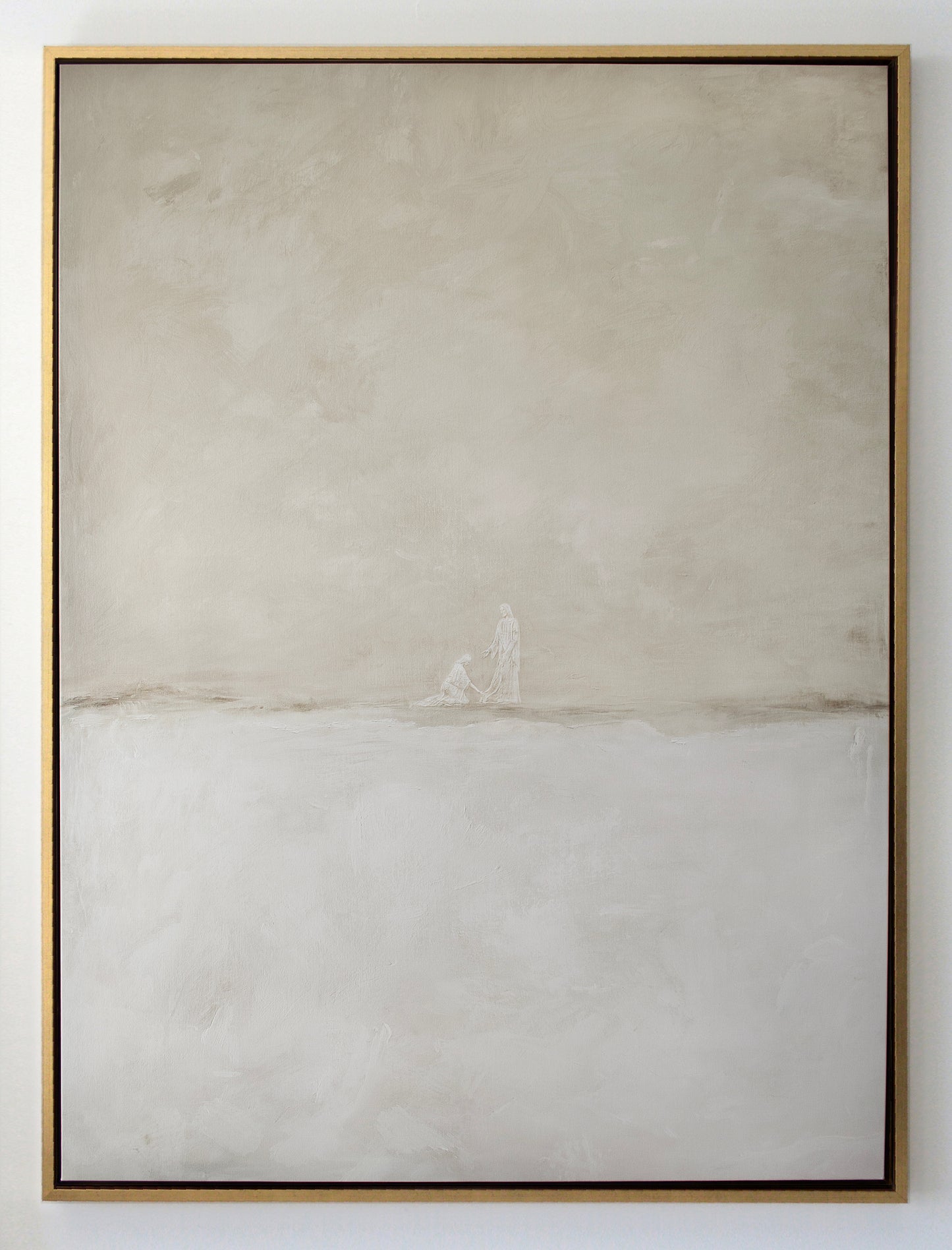 Jesus Heals the Bleeding Woman—Beige