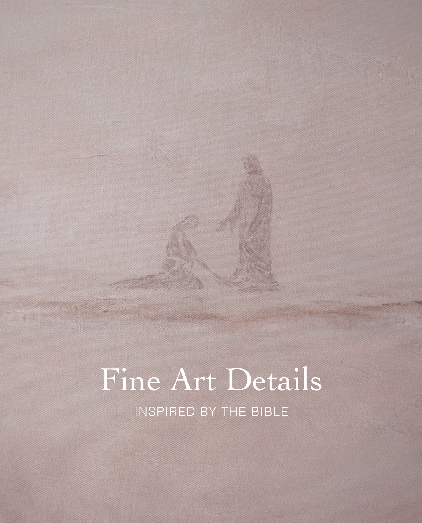 Jesus Heals the Bleeding Woman—Pastel Pink