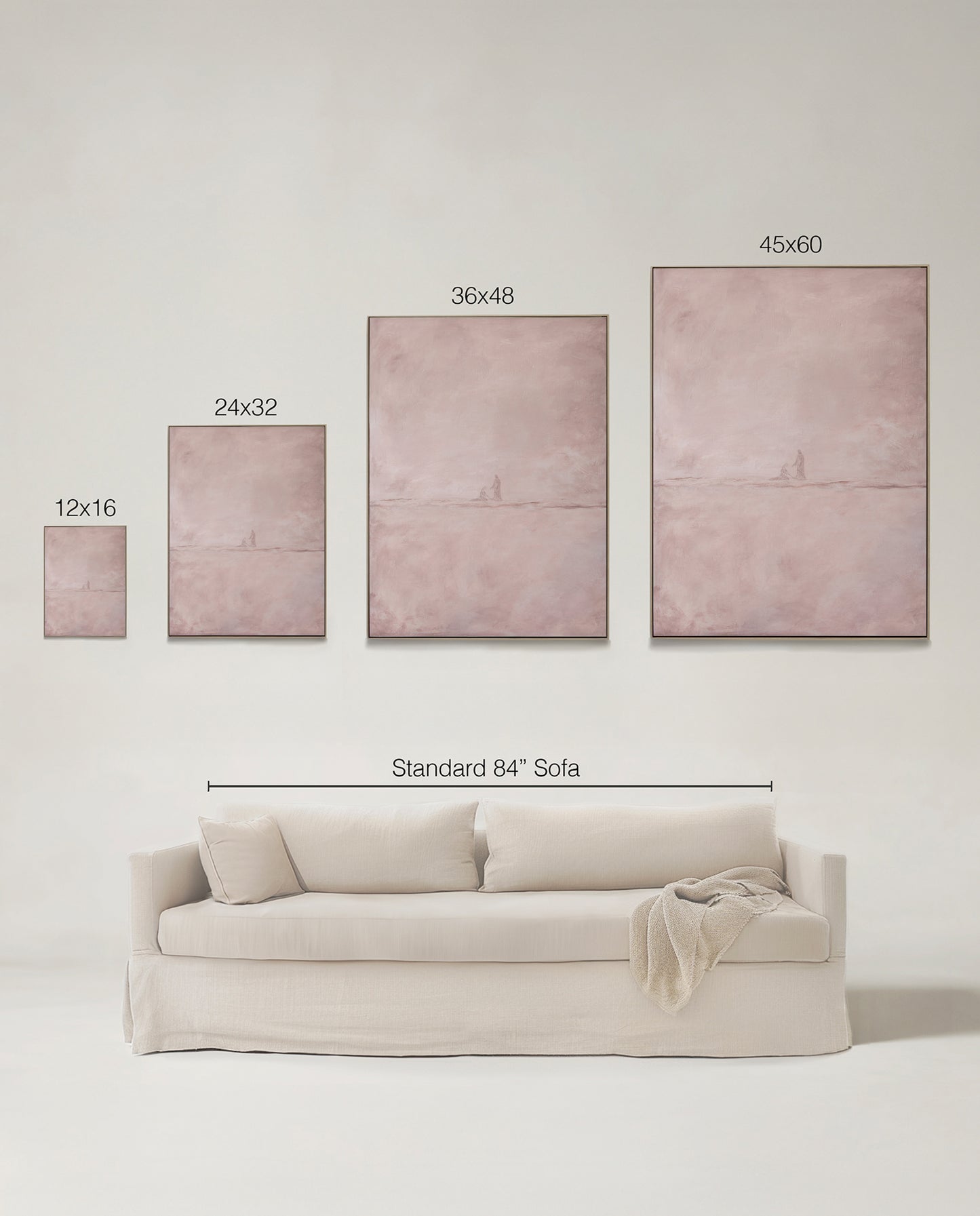 Jesus Heals the Bleeding Woman—Pastel Pink