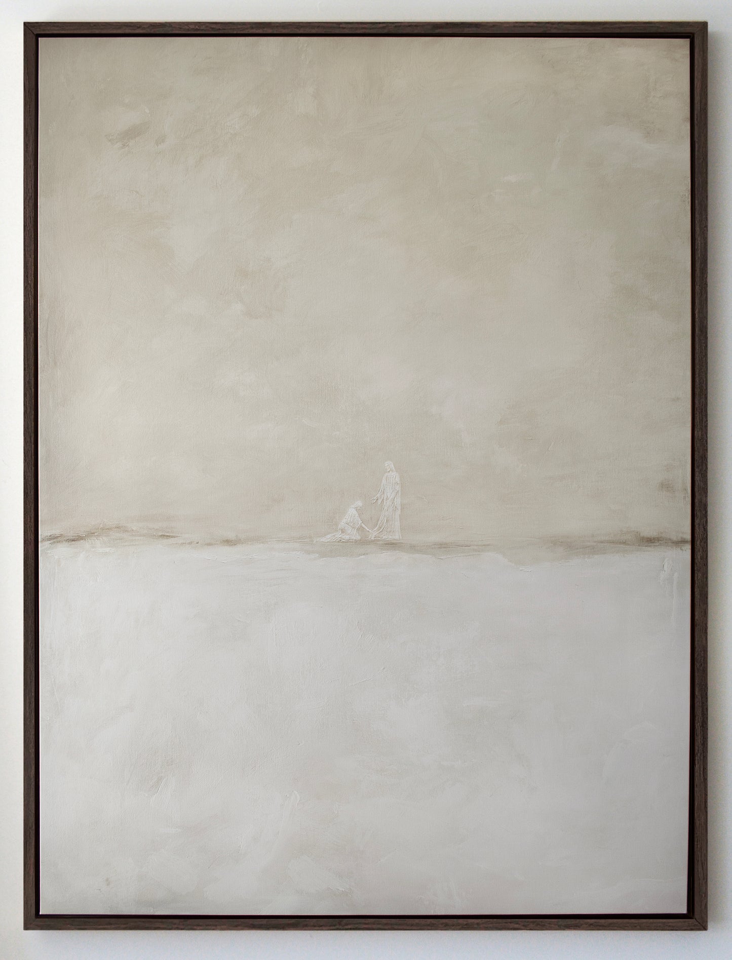 Jesus Heals the Bleeding Woman—Beige