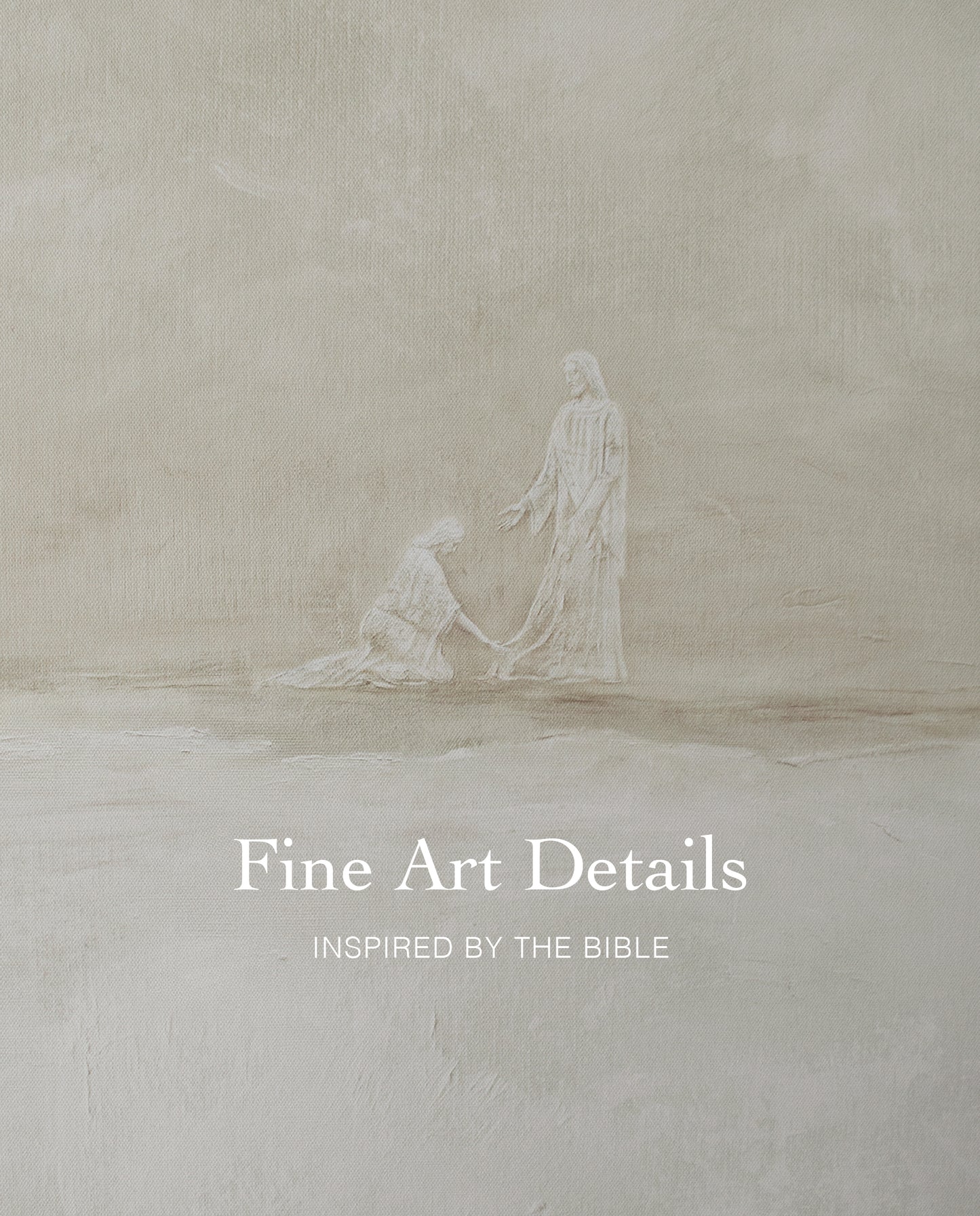 Jesus Heals the Bleeding Woman—Beige