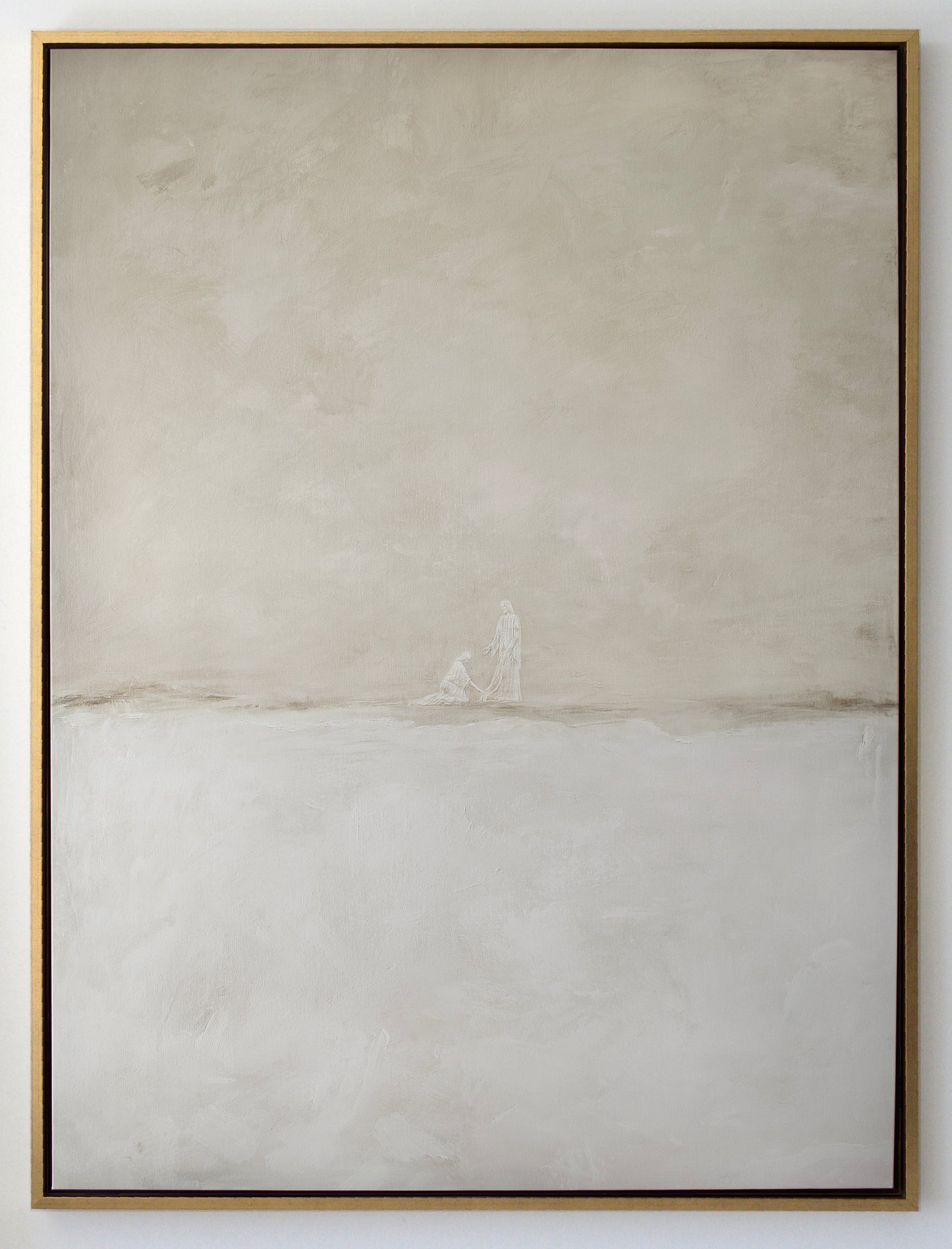 Jesus Heals the Bleeding Woman—Beige