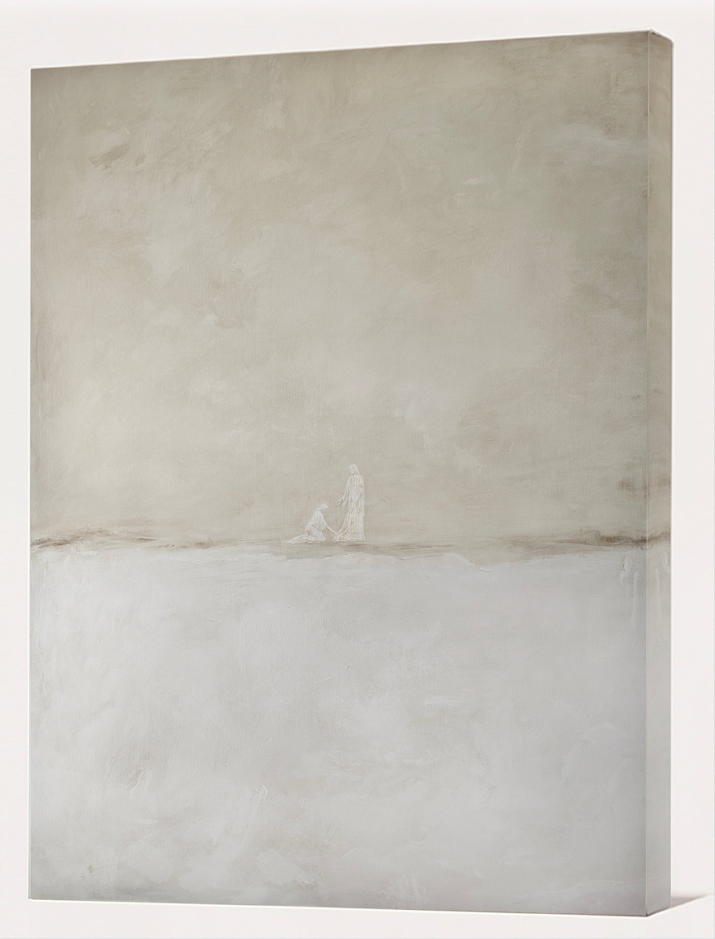 Jesus Heals the Bleeding Woman—Beige