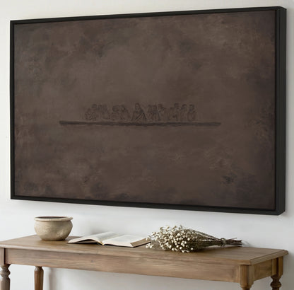 The Last Supper — Brown Tones