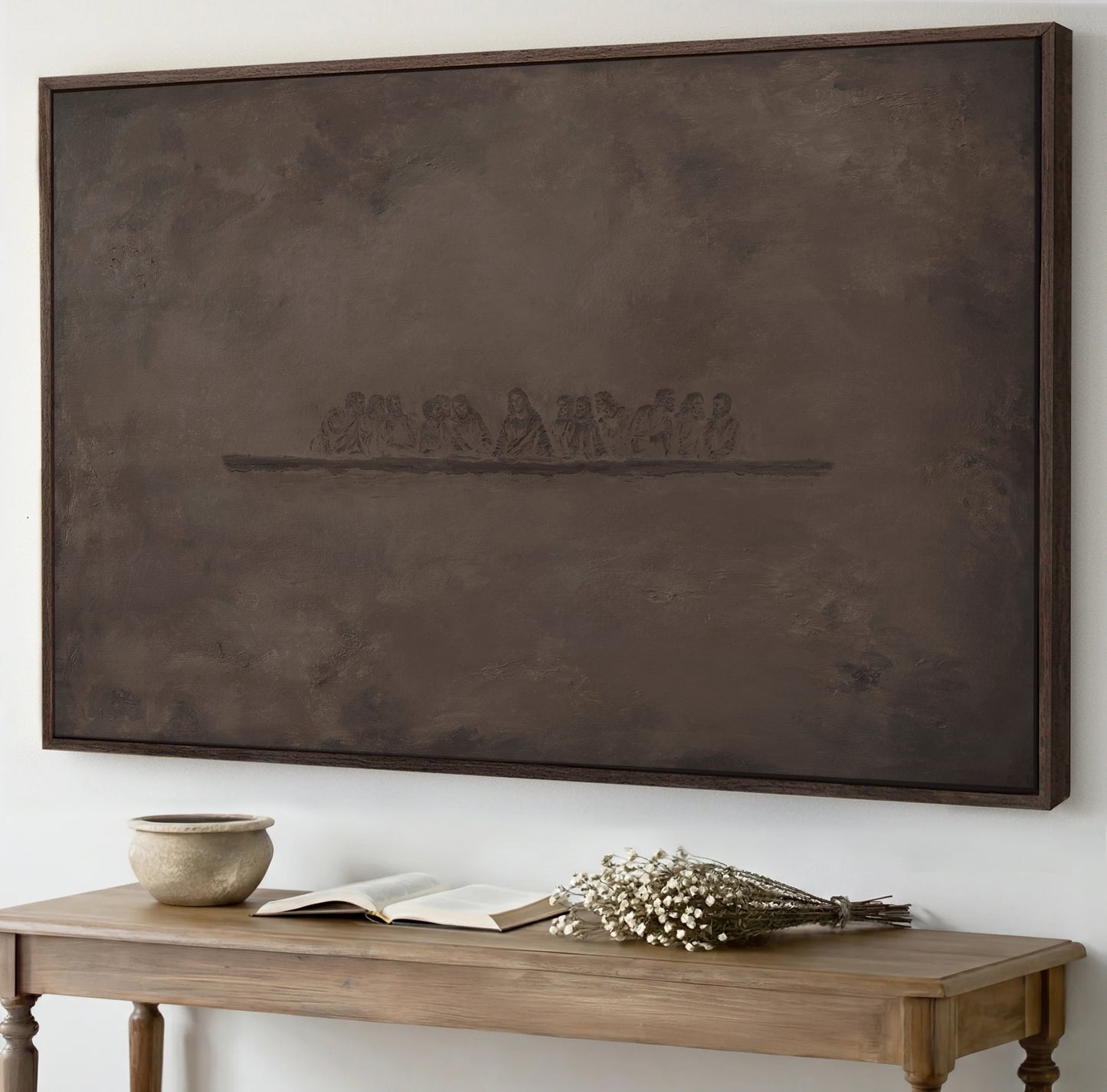 The Last Supper — Brown Tones