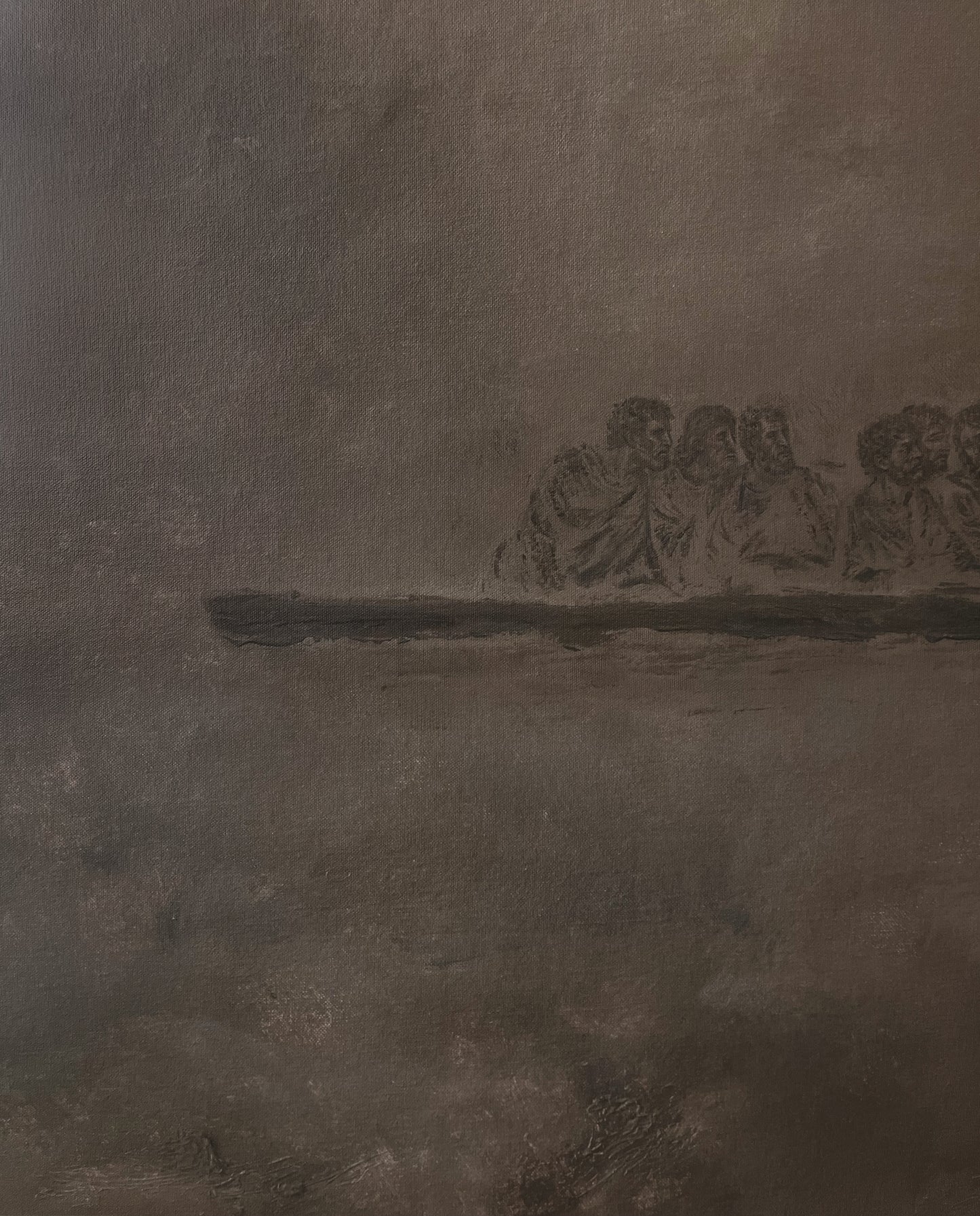 The Last Supper — Brown Tones
