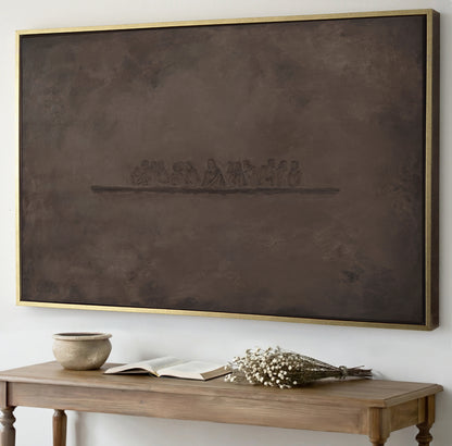 The Last Supper — Brown Tones