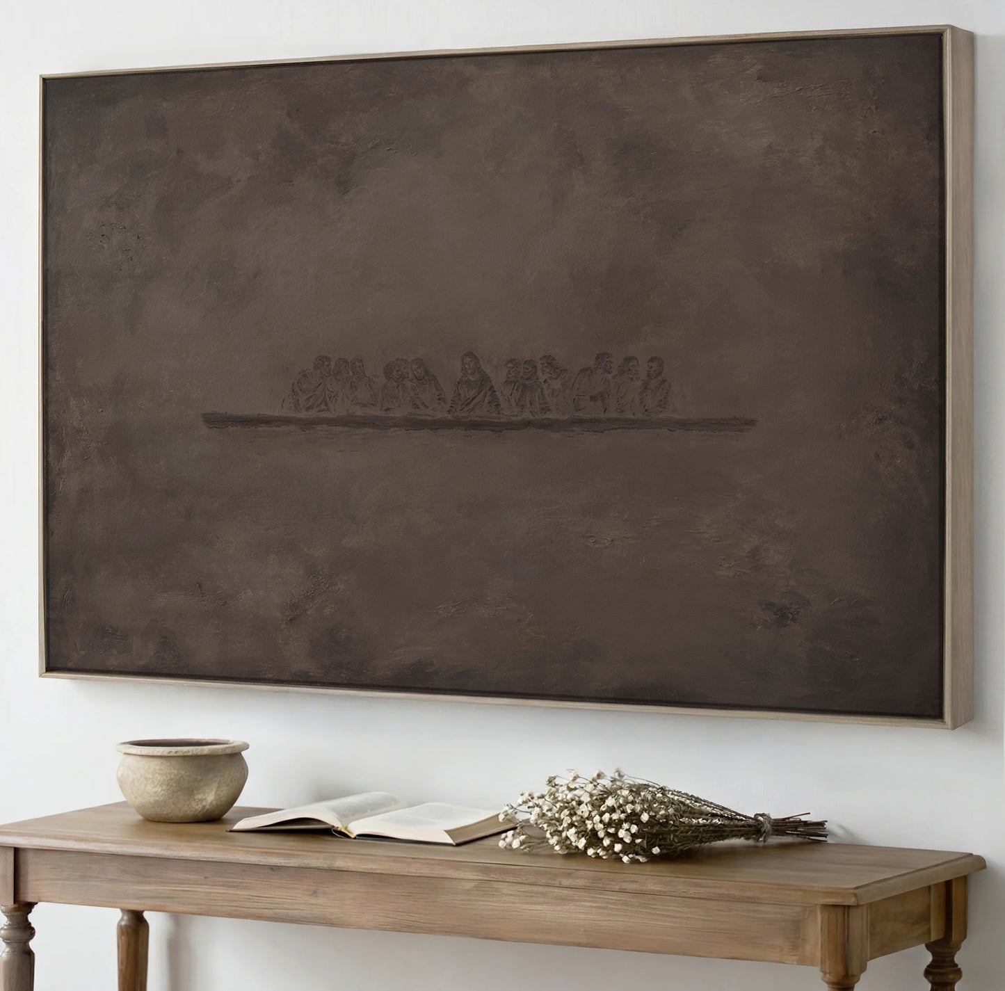 The Last Supper — Brown Tones