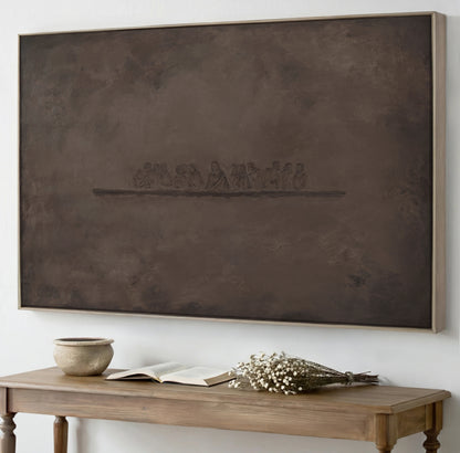 The Last Supper — Brown Tones