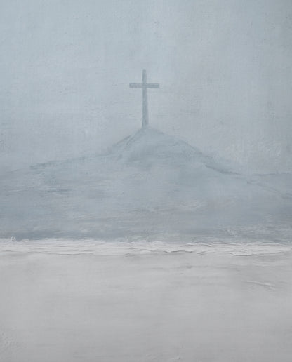 Cross On The Hill — Soft Blue