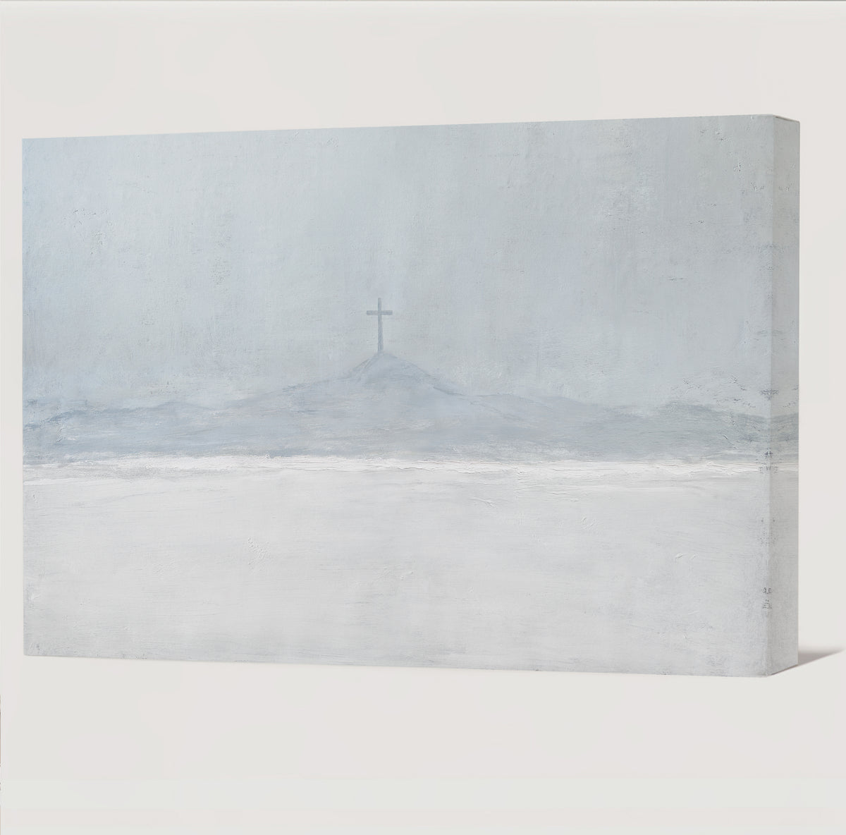Cross On The Hill — Soft Blue