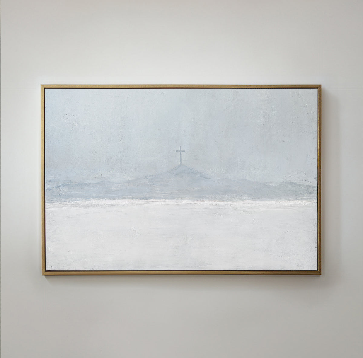 Cross On The Hill — Soft Blue