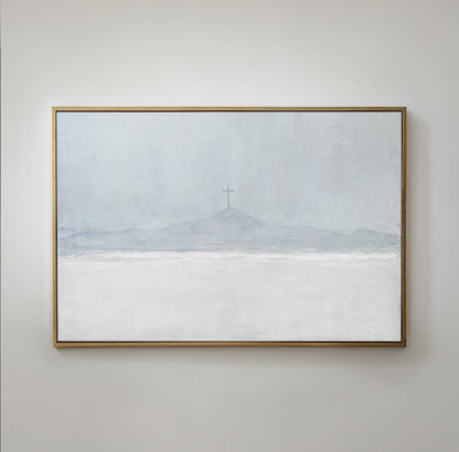 Cross On The Hill — Soft Blue