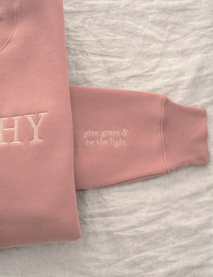 Empathy (Grace & Light) Embroidered Sweatshirt