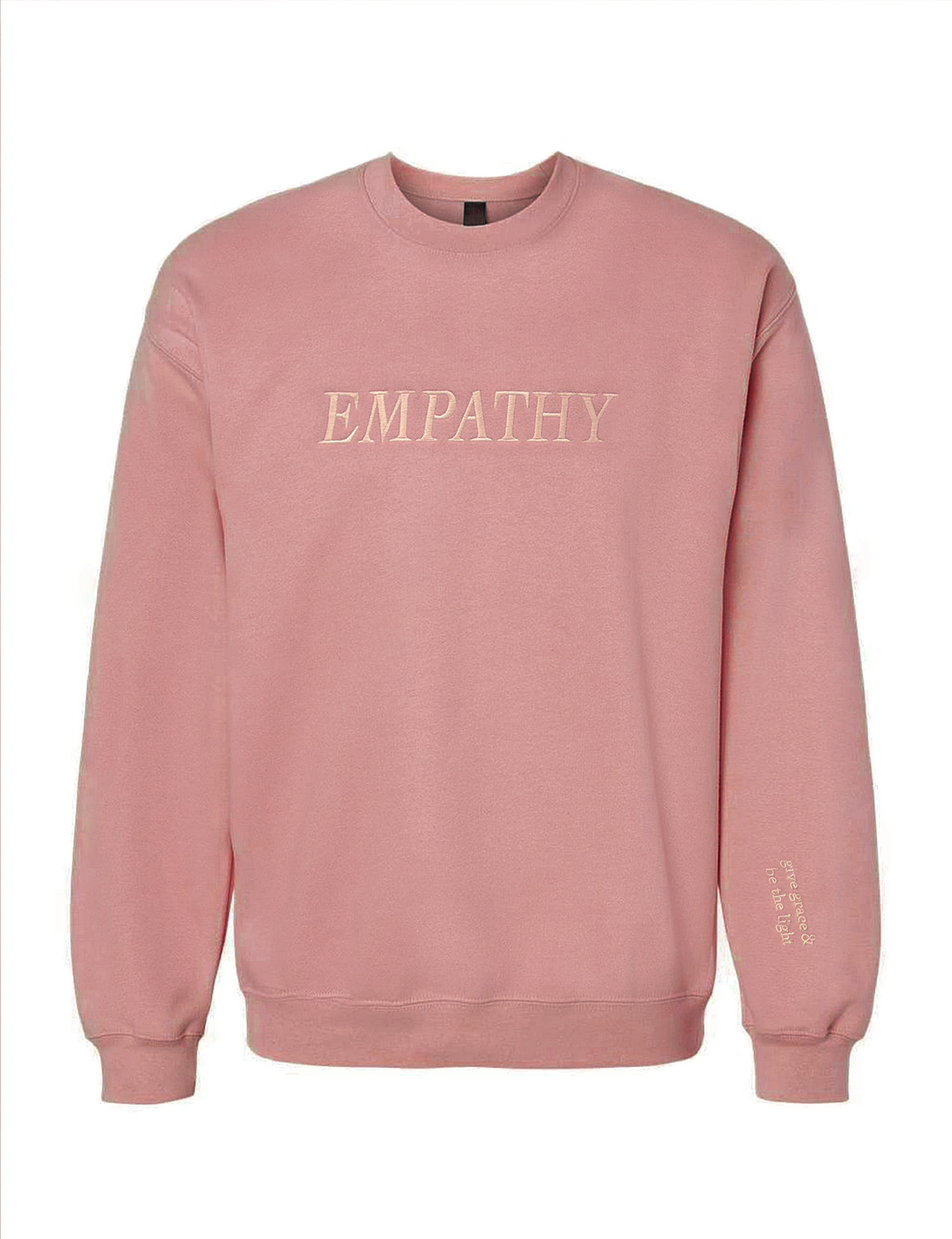 Empathy Grace Light Embroidered Sweatshirt