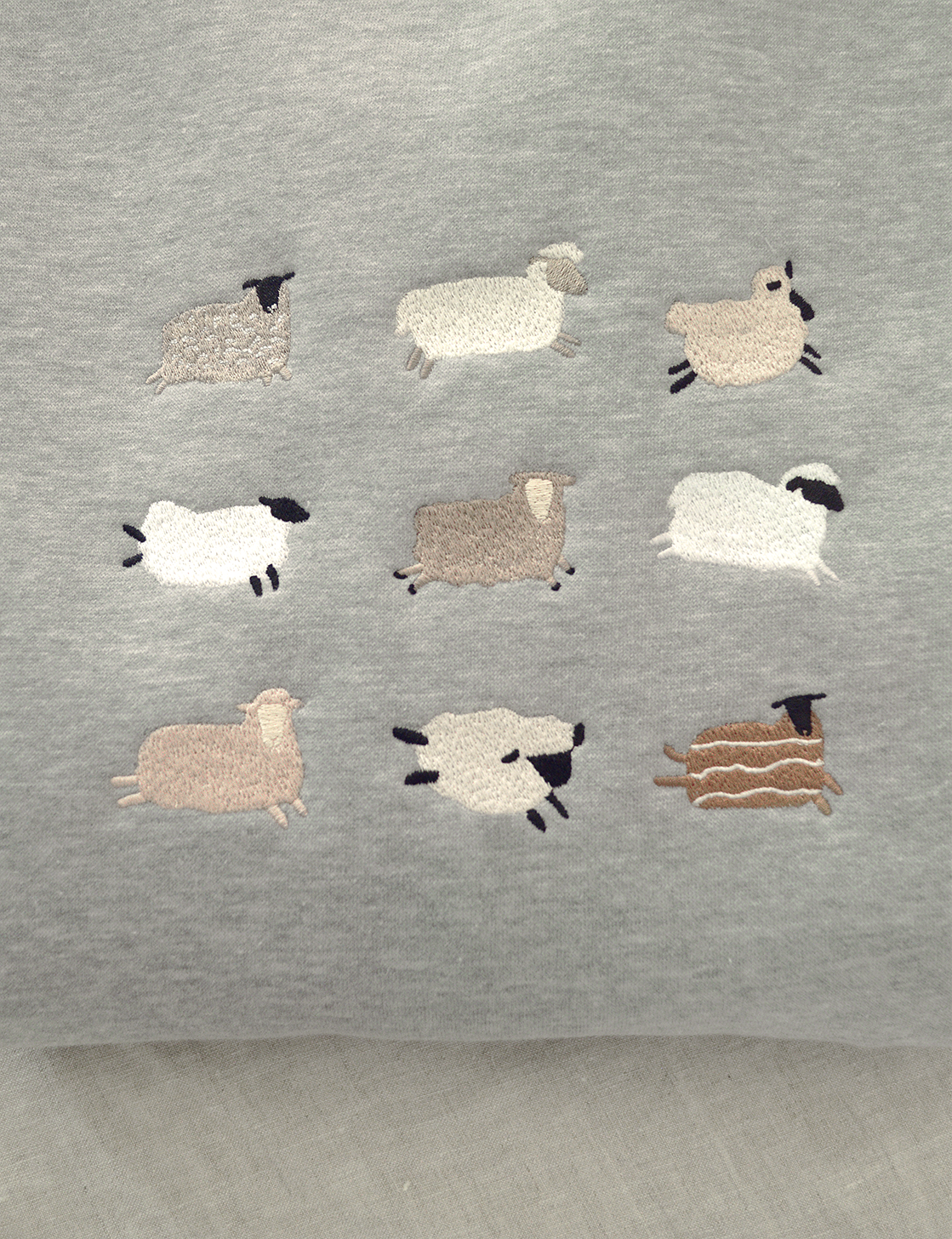 Lost Sheep Embroidered Sweatshirt