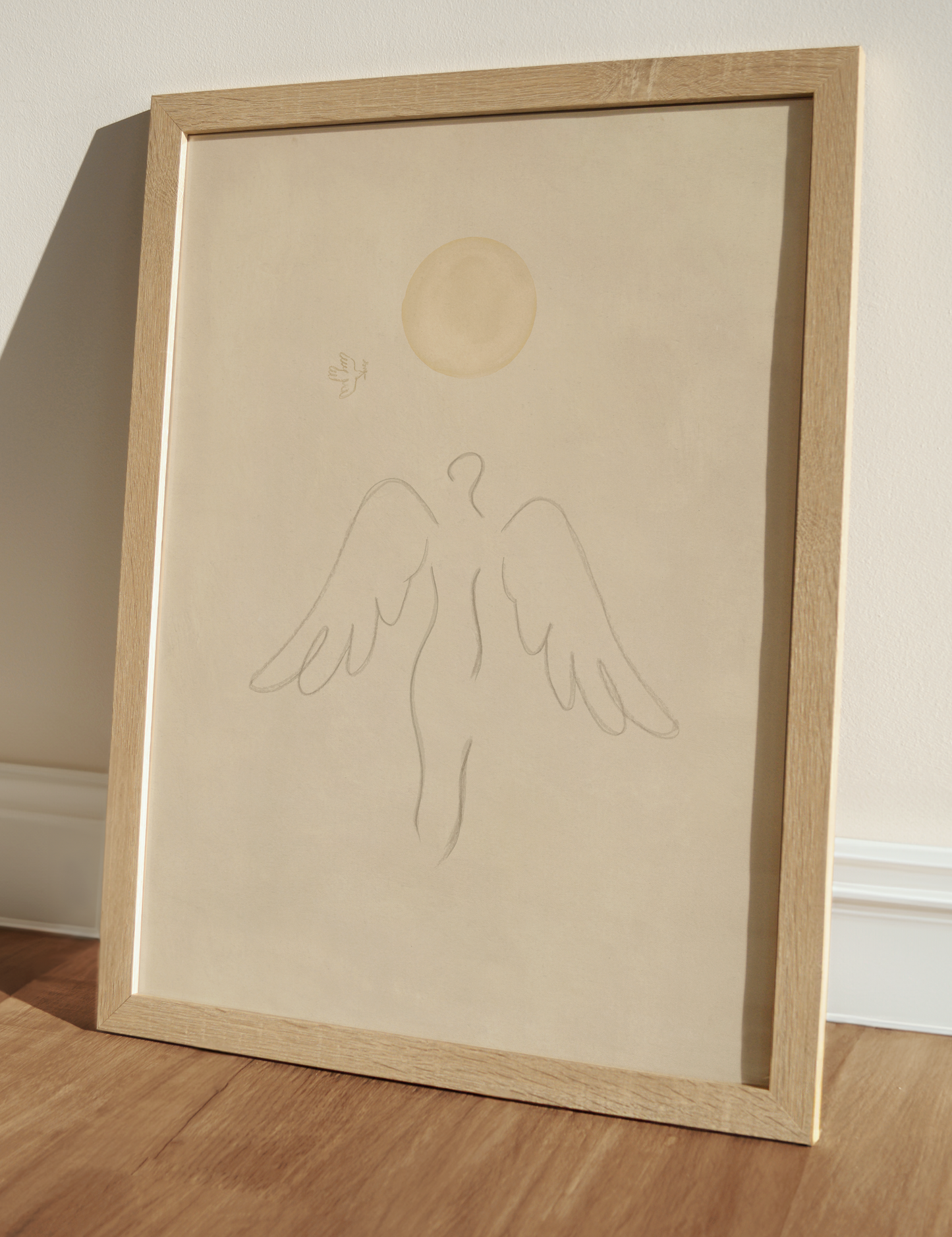 Guardian Angel (Beige & Yellow)