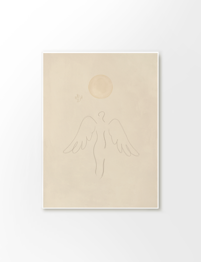 Guardian Angel (Beige & Yellow)