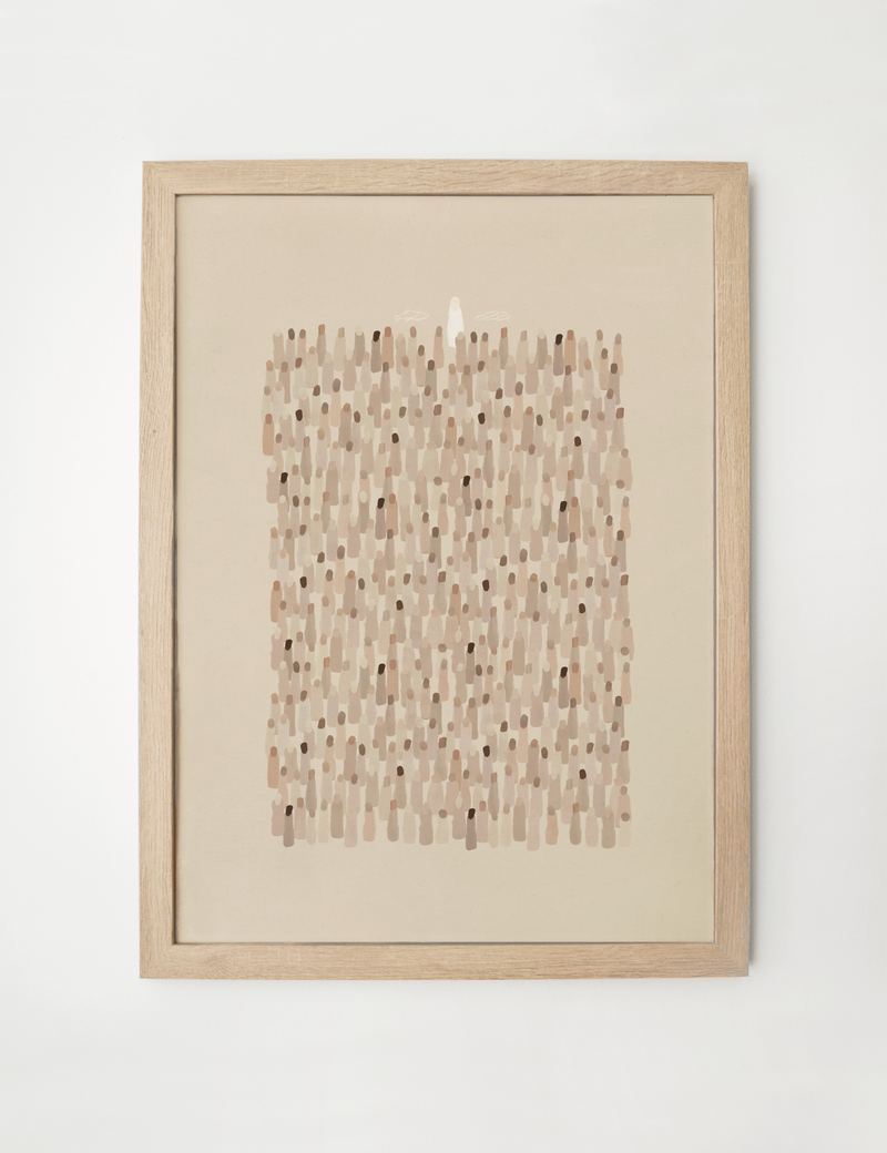 Jesus Feeds the 5000—Earth Tones