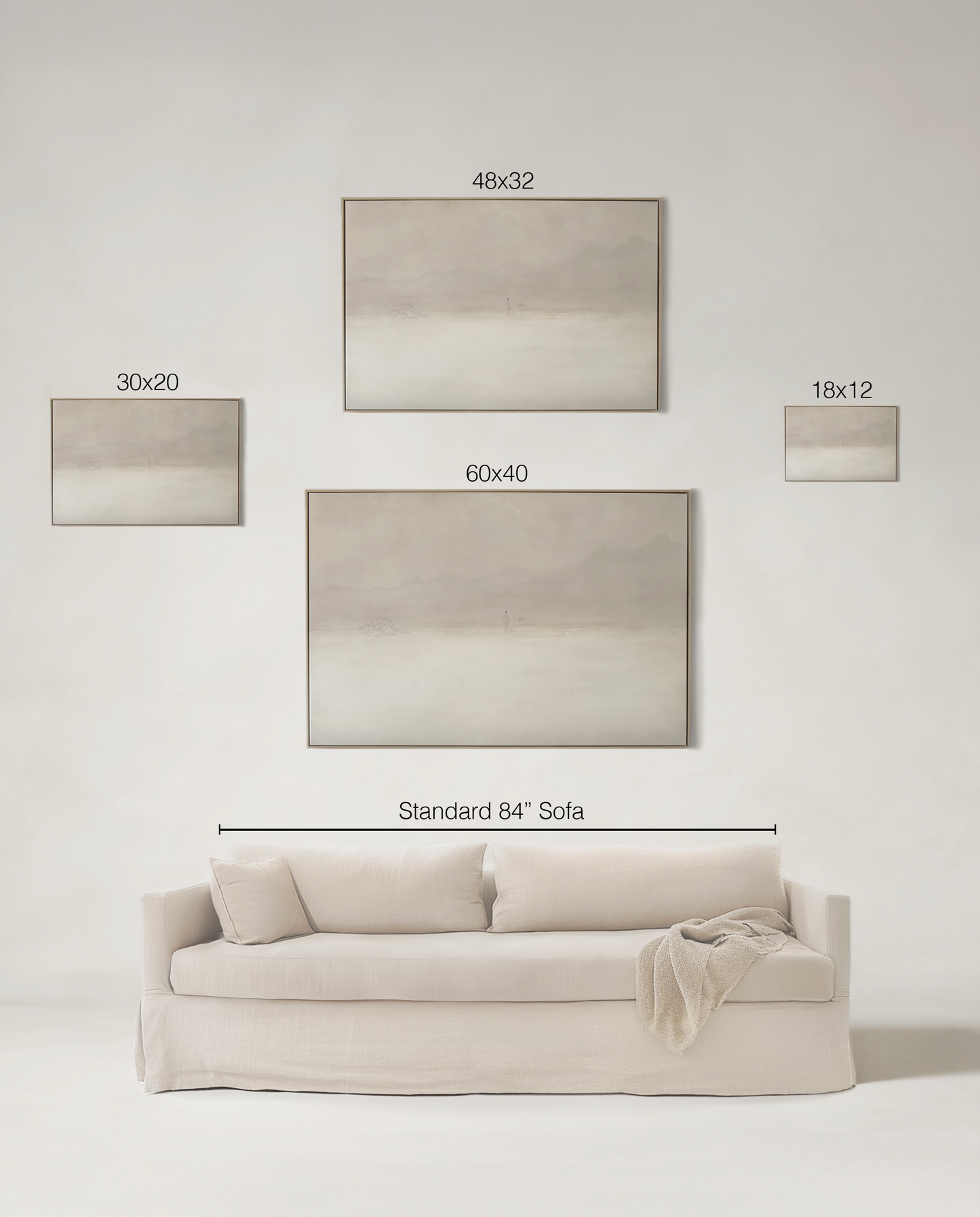 Jesus Leaves the 99 Premium Canvas