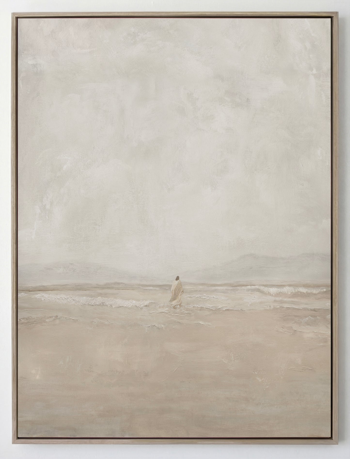Jesus Walks On Water — Vertical