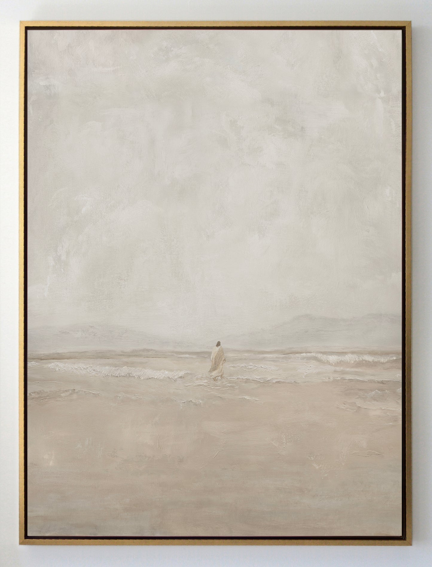 Jesus Walks On Water — Vertical