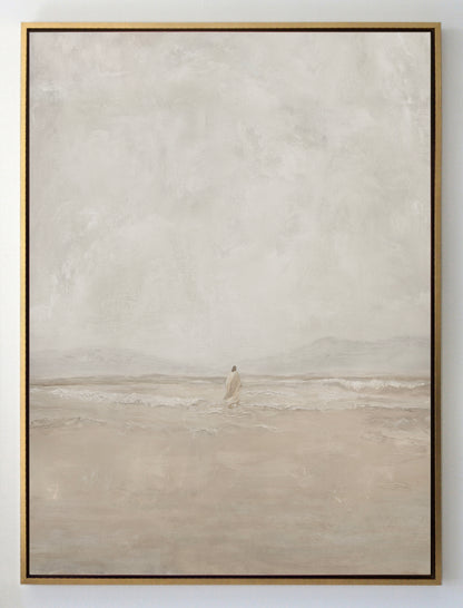 Jesus Walks On Water — Vertical